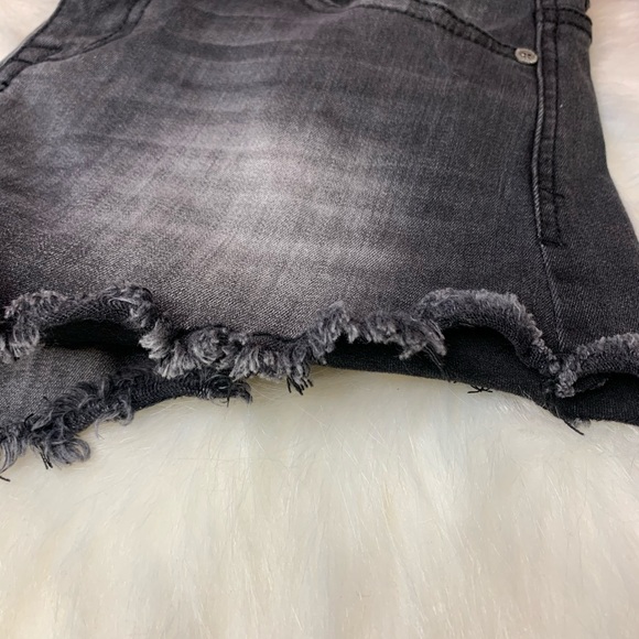 Altar’d State Black Jean Shorts - Picture 2 of 3